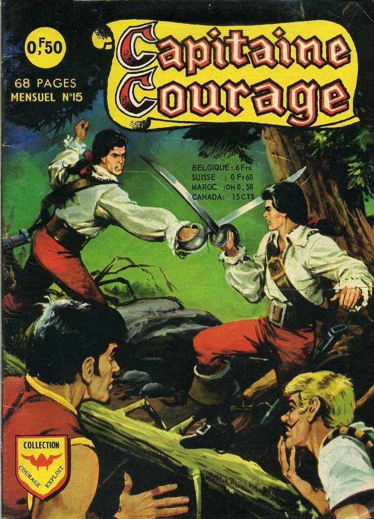 Scan de la Couverture Capitaine Courage n 15